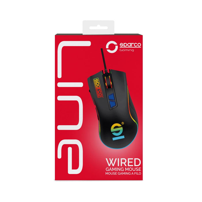 EAN 8052742553919 - Sparco SPMOUSEPRO ratón Juego mano derecha USB tipo A 7200 DPI imagen 2