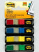 EAN 21200508769 - Post-It Flags, Primary Colors, 1/2 in Wide, 35/Dispenser, 4 Dispensers/Pack bandera adhesiva 35 hojas imagen 1