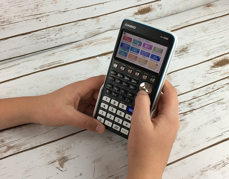Casio Calculadora Gráfica Fx-Cg50 Pantalla Color Alta Resolución 216x384 Px Negro