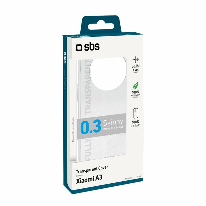 EAN 8018417475368 - SBS TESKINXIA3T funda para teléfono móvil 17 cm (6.71") Transparente imagen 2