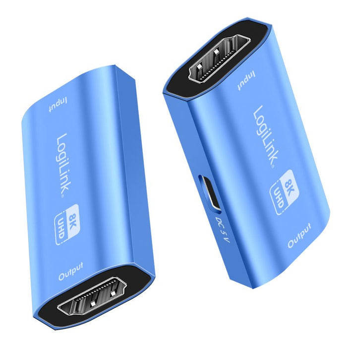 EAN 4052792076172 - LogiLink HD0064 repetidor y transceptor Azul imagen 3