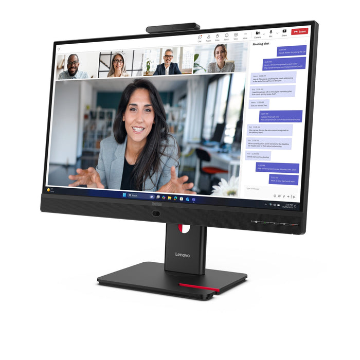 Monitor  Lenovo Thinkvision T24-4v Led 1920 X 1080 Full Hd (1080p) @ 120 Hz Ips 250 Cd/M² 1500:1 4 Ms Hdmi Vga Displayport Usb-C Altavoces Negro Eclipse
