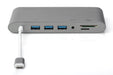 EAN 4016032456650 - Digitus DA-70875 base para portátil y replicador de puertos Alámbrico USB 3.2 Gen 1 (3.1 Gen 1) Type-C Gr imagen 4