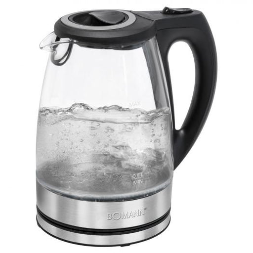 EAN 4004470303216 - Bomann WKS 6032 G CB tetera eléctrica 1,7 L 2200 W Transparente imagen 2