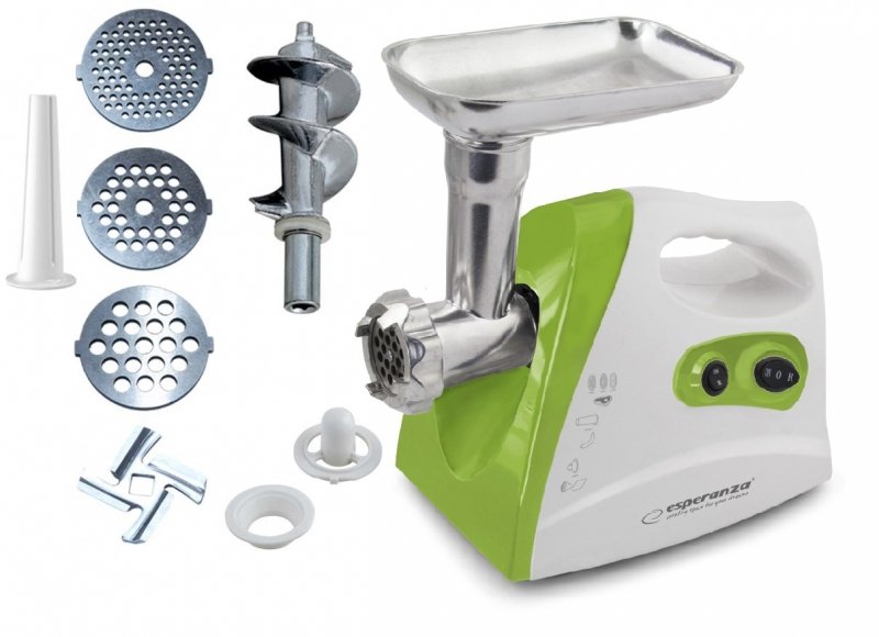 EAN 5901299917534 - Esperanza EKM012G picadora 600 W Verde, Acero inoxidable, Blanco imagen 2