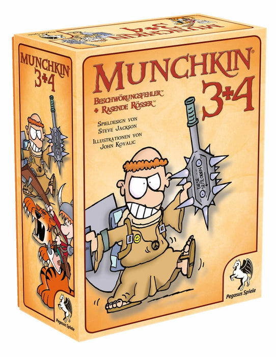 Pegasus Munchkin 3+4, Expansión Del Juego De Cartas 17224g