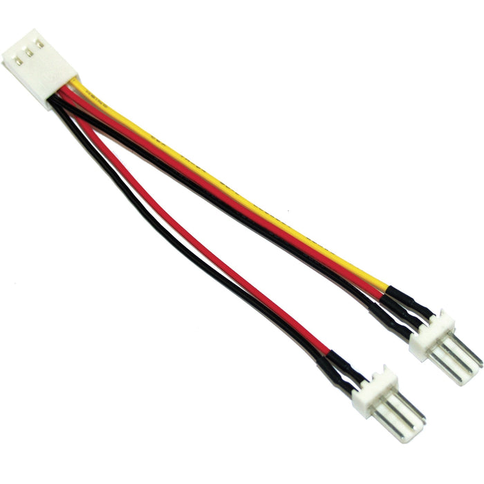 100 Piezas Inline Cable Y Ventilador De 3 Pines Hembra A 2 De 3 Pines Macho