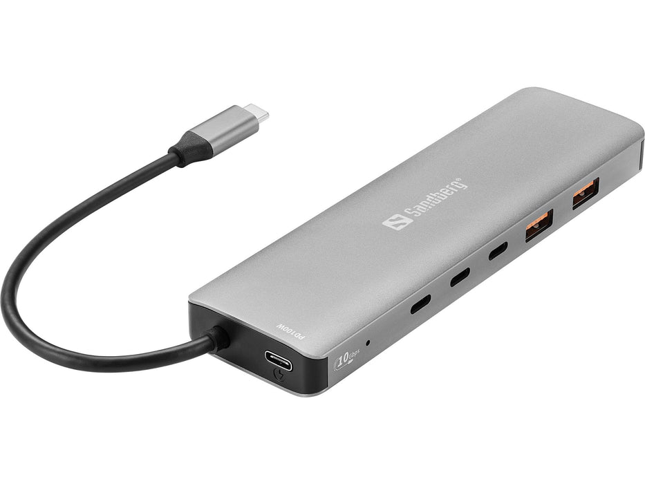 Usb-C To 5 X Usb-C + 2 X  Usb-A 100w