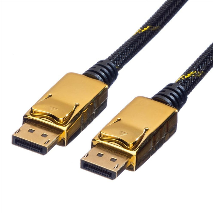 Roline Gold Displayport Cable, Dp St - St, 1,5 M