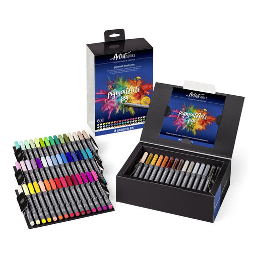 EAN 4007817141922 - Staedtler Pigment Arts Pen rotulador Multicolor 60 pieza(s) imagen 2
