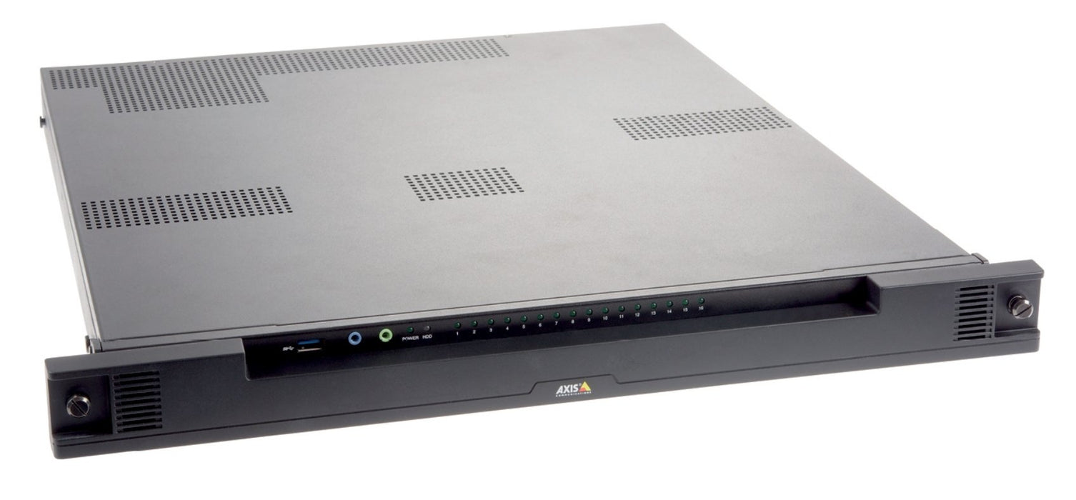 EAN 7331021065369 - Axis 01582-002 Grabadore de vídeo en red (NVR) 1U Negro imagen 1