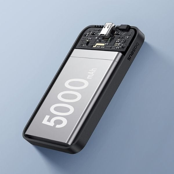 EAN 6932172636234 - Baseus 6932172636234 batería externa Polímero de litio 5000 mAh Negro imagen 7