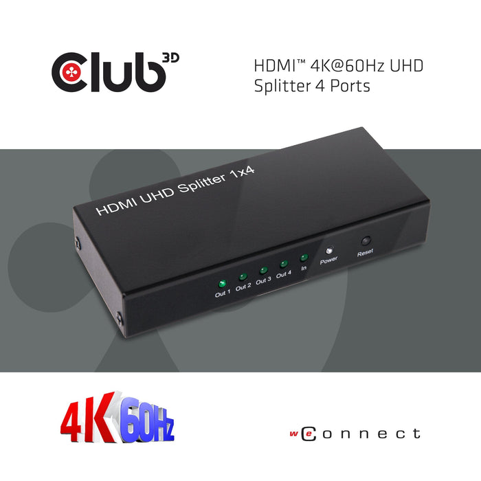 Hdmi 2.0 1x4 Splitter