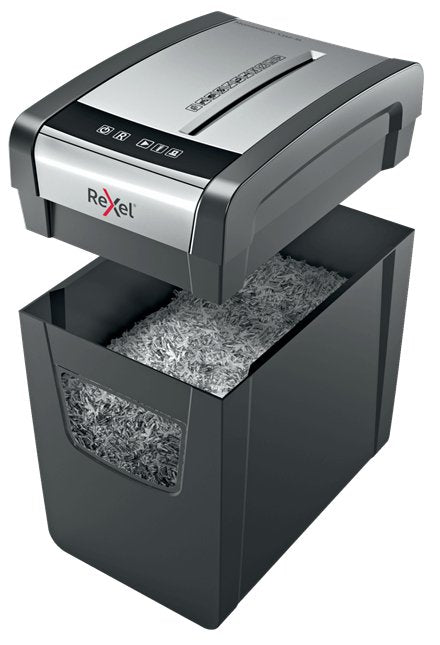 EAN 5028252523332 - Rexel Momentum X312-SL triturador de papel Corte en partículas 62 dB Negro, Gris imagen 3