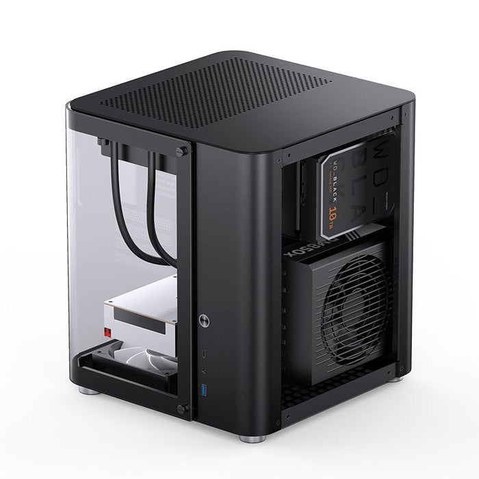 Jonsbo Tk-1 2.0 Micro-Atx Gehäuse, Temperojo Glass - Negro