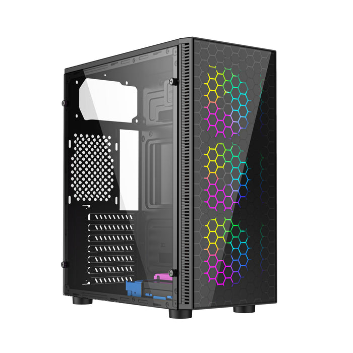 EAN 8716309127455 - Gembird Fornax 500 Midi Tower Negro imagen 1