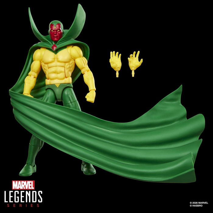 Pack 2 Figuras Marvel Legends Series Earth'S Mightiest Heroes Avengers Vision & Scarlet Witch