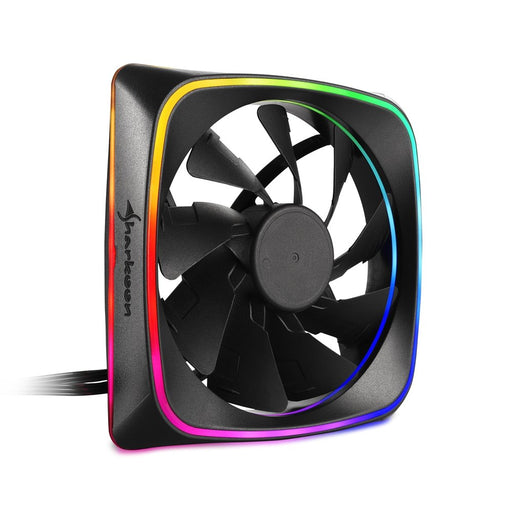 EAN 4044951028924 - Sharkoon RGB SHARK Lights Carcasa del ordenador Ventilador 12 cm Negro imagen 1