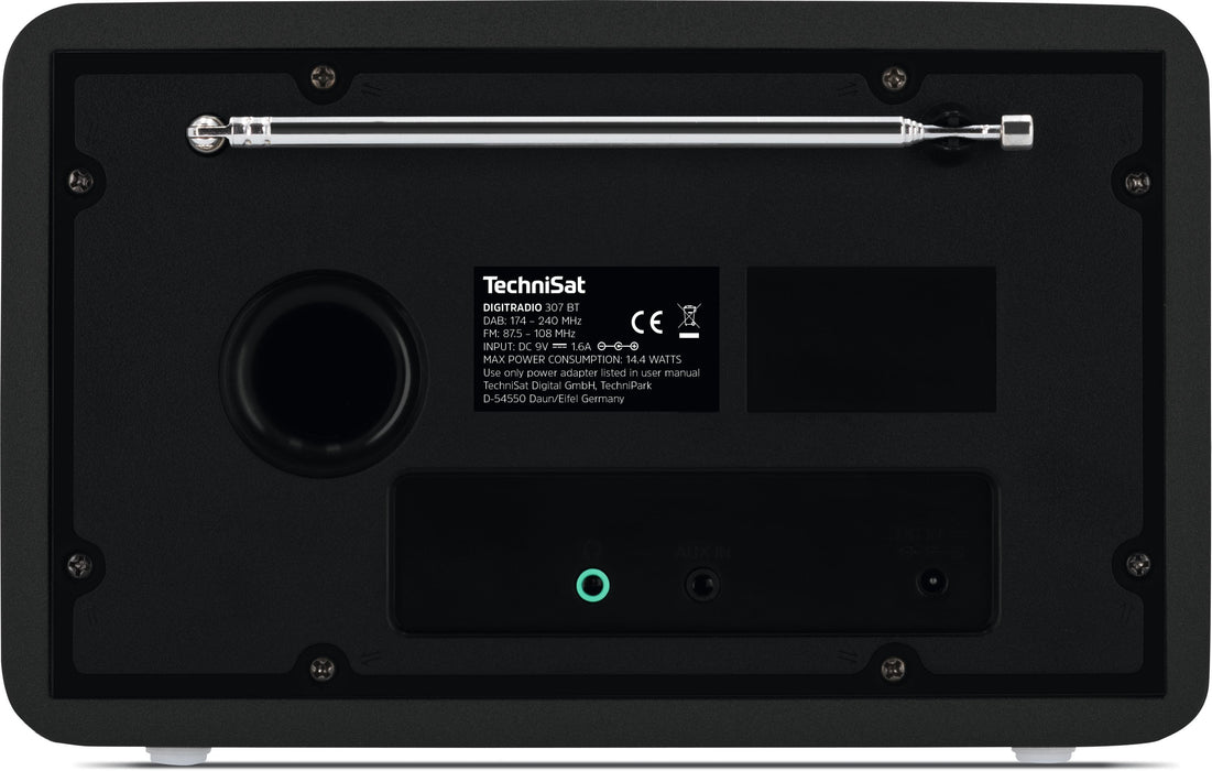 Radio Technisat Digitradio 307 Bt Schwarz