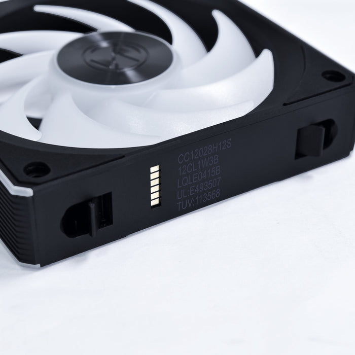 Ventilador  Pc 120x120 Lian Li Uni Fan Cl Black 3ud Argb