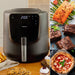 EAN 8435484033008 - Cecotec 03300 freidora Sencillo 5,5 L Independiente 1550 W Freidora baja en grasa Negro imagen 8