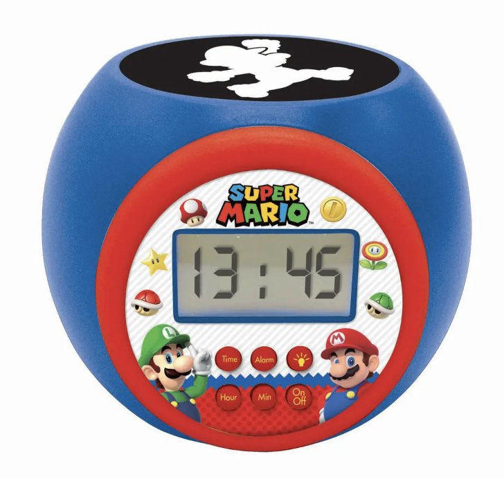 EAN 3380743083667 - Lexibook Super Mario Projector Alarm Clock Reloj despertador digital Multicolor imagen 5