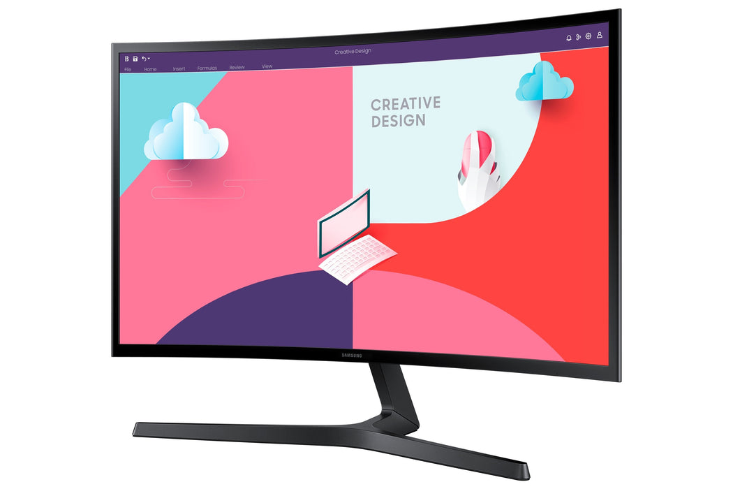 Monitor Samsung S27c366eau 16:9 4ms Hdmi Vga Vesa Full Hd Negro