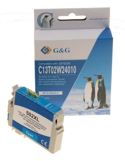 EAN 6939385913022 - G&G NP-R-0502XLC cartucho de tinta 1 pieza(s) Compatible Alto rendimiento (XL) Cian imagen 1