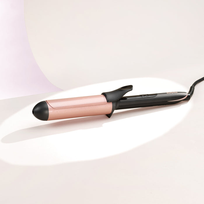 EAN 3030050153668 - BaByliss 38 mm Curling Tong Rizador de pelo Caliente Negro, Rosa 2,5 m imagen 9