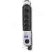 EAN 5901878501727 - Qoltec 50172 limitador de tensión Negro 6 salidas AC 230 V 5 m imagen 5