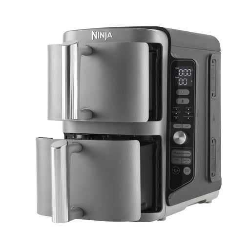 EAN 0622356280822 - Ninja SL400EU freidora Doble 9,5 L 2470 W Freidora de aire caliente Negro, Gris imagen 1