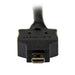 EAN 0065030853163 - StarTech.com HDDDVIMM1M adaptador de cable de vídeo Micro-HDMI Negro imagen 3