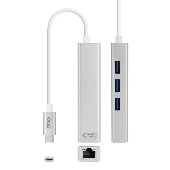 EAN 8433281009516 - Nanocable 10.03.0404 adaptador y tarjeta de red 1000 Mbit/s imagen 1