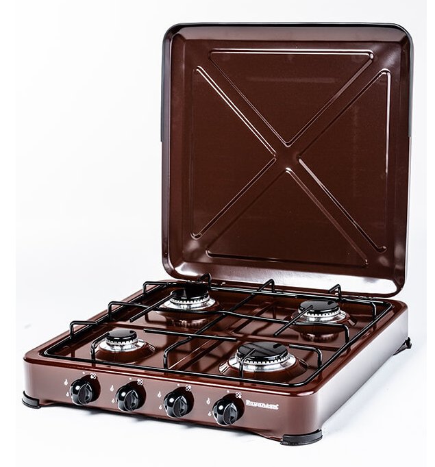 EAN 5902230900196 - Ravanson K-04BR hobs Marrón Encimera Encimera de gas 4 zona(s) imagen 2