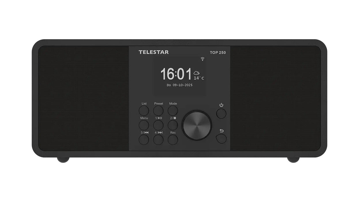 Radio Telestar 5700250 Internet Digital Negro