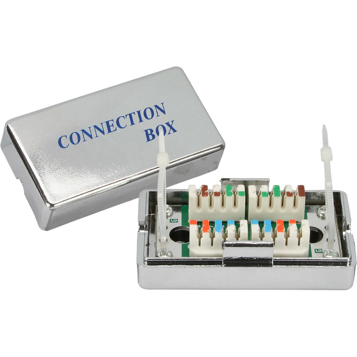 Caja De Conexión Inline Cat.5e Lsa Blindado