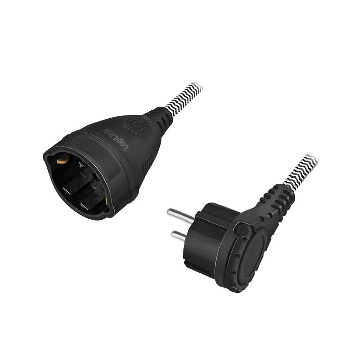 EAN 4052792060843 - LogiLink LPS104 cable de transmisión Negro, Blanco 3 m Enchufe tipo F imagen 1