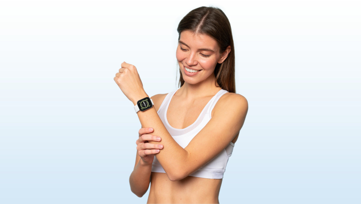 EAN 6972596106821 - Amazfit Bip 5 4,85 cm (1.91") TFT 45.9 mm Digital 320 x 380 Pixeles Pantalla táctil Blanco GPS (satélite) imagen 9
