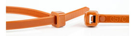 EAN 8717278577647 - WKK 110194171 presilla Brida reutilizable Plástico, Poliamida Marrón 100 pieza(s) imagen 2