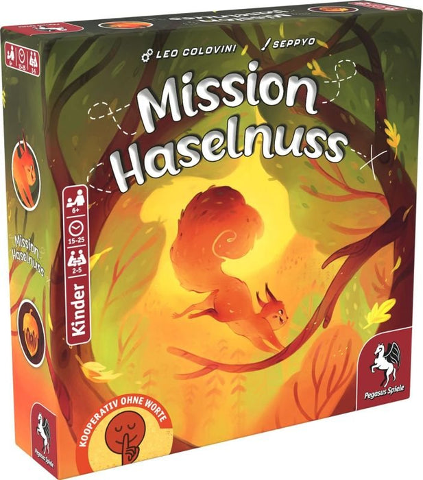 EAN 4250231741739 - Pegasus Spiele Mission Haselnuss 25 min Juego de mesa Familia imagen 1