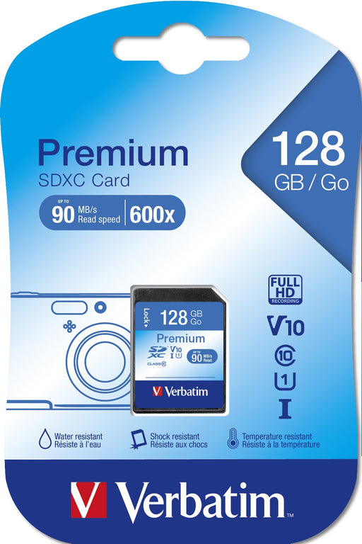 EAN 0023942440253 - Verbatim Premium 128 GB SDXC Clase 10 imagen 2
