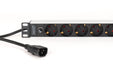 EAN 4016032501640 - Digitus DN-95437 unidad de distribución de energía (PDU) 9 salidas AC 1U Negro, Plata imagen 4