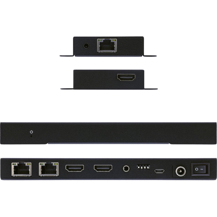 Video Splitter/Extender,1x2, Cat.6, Hdmi 4k/30hz, Kit Con 2 Receptores Inline