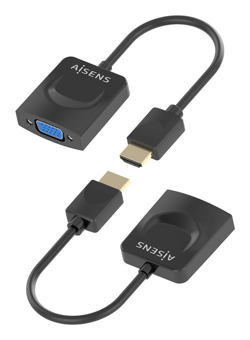 EAN 8435739903360 - AISENS A122-0947 adaptador de cable de vídeo 0,15 m HDMI tipo A (Estándar) VGA (D-Sub) imagen 3