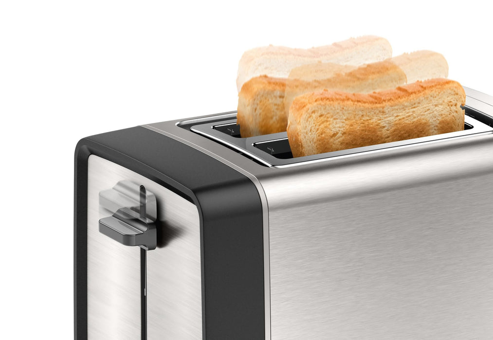 EAN 4242005188987 - Bosch TAT5P420 tostadora 2 rebanada(s) 970 W Negro, Acero inoxidable imagen 6