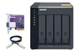 EAN 0885022017928 - QNAP TL-D400S Carcasa de disco duro/SSD Negro 2.5/3.5" imagen 1