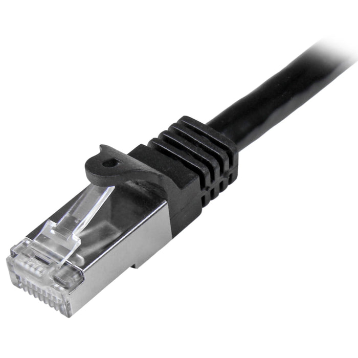 EAN 0065030863421 - StarTech.com N6SPAT3MBK cable de red Negro 3 m Cat6 SF/UTP (S-FTP) imagen 2