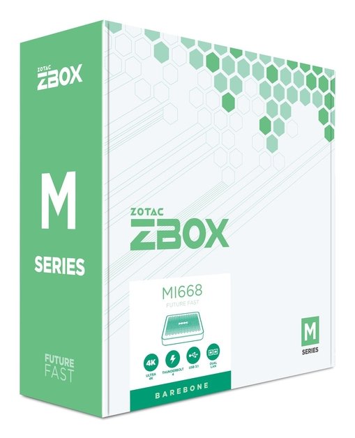 EAN 4895173627941 - Zotac ZBOX -MI668-BE PC/estación de trabajo barebone PC de tamaño 0,64L Negro i7-1360P 2,2 GHz imagen 7