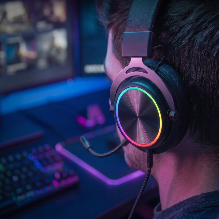 Auriculares Gaming Inalámbricos Con Micrófono Mars Gaming Mh-Forge Jack 3.5 Bluetooth Negros
