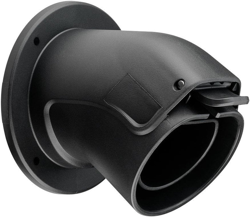 Goobay Soporte De Pared Abgewinkelt Typ 2 Elektroauto Ladecable  Charging Gun Holder 2 Angled Black